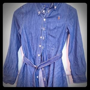 Girls size 10 Ralph Lauren Jean dress